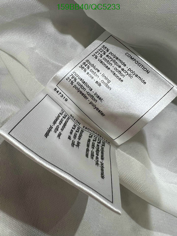 Clothing-Chanel Code: QC5233 $: 159USD