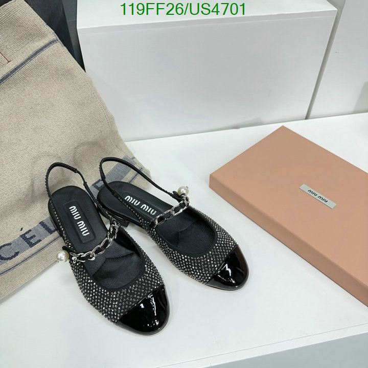 Women Shoes-Miu Miu Code: US4701 $: 119USD