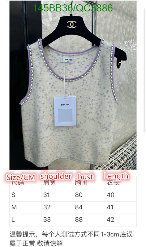 Clothing-Chanel Code: QC3886 $: 145USD