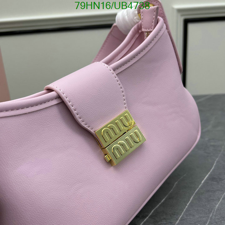 Miu Miu Bag-(4A)-Handbag- Code: UB4738 $: 79USD