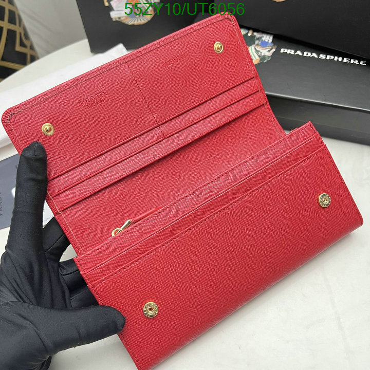 Prada Bag-(4A)-Wallet- Code: UT6056 $: 55USD