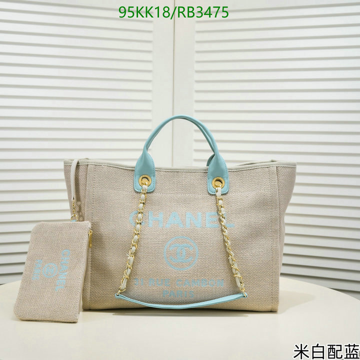 Chanel Bag-(4A)-Deauville Tote- Code: RB3475 $: 95USD