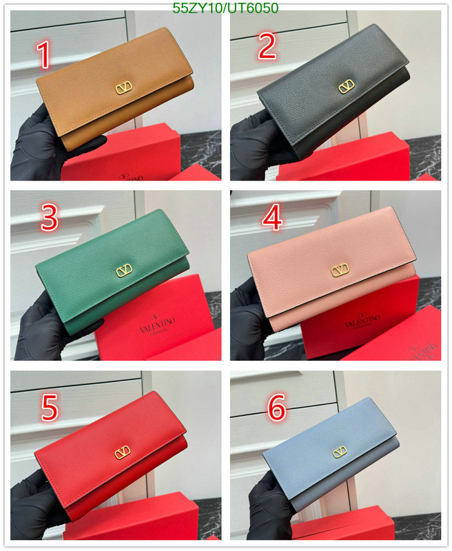 Valentino Bag-(4A)-Wallet- Code: UT6050 $: 55USD