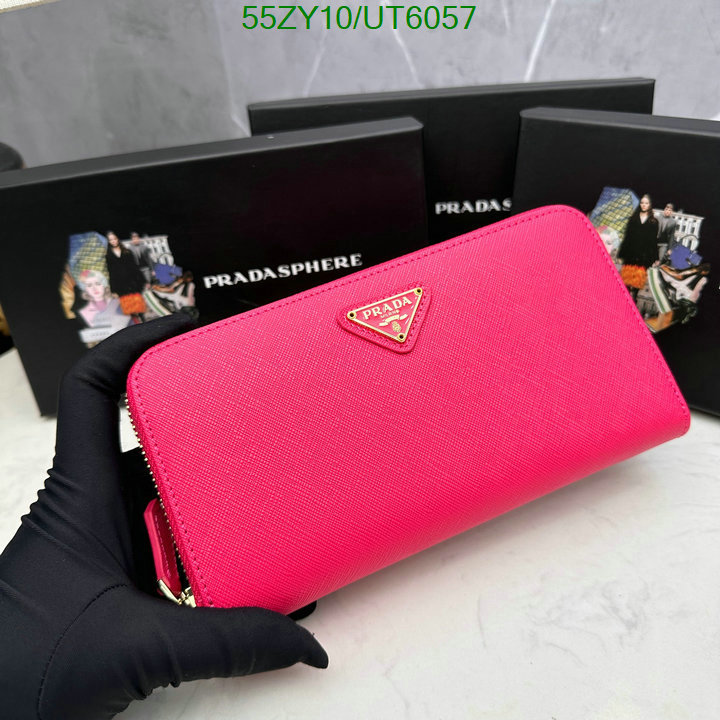 Prada Bag-(4A)-Wallet- Code: UT6057 $: 55USD