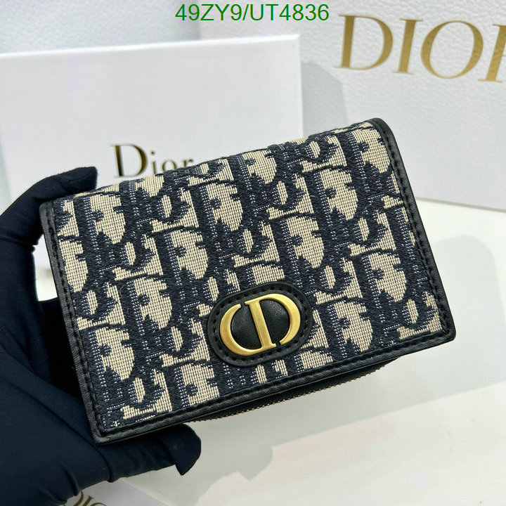 Dior Bag-(4A)-Wallet- Code: UT4836 $: 49USD