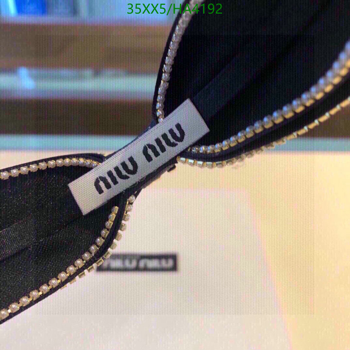 Headband-MIU MIU Code: HA4192 $: 35USD
