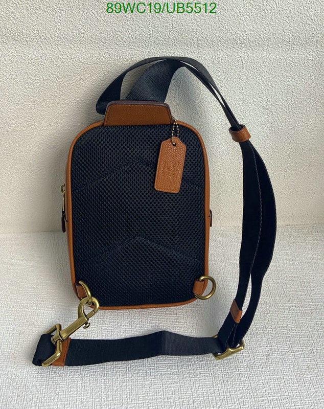 Coach Bag-(4A)-Belt Bag-Chest Bag-- Code: UB5512 $: 89USD