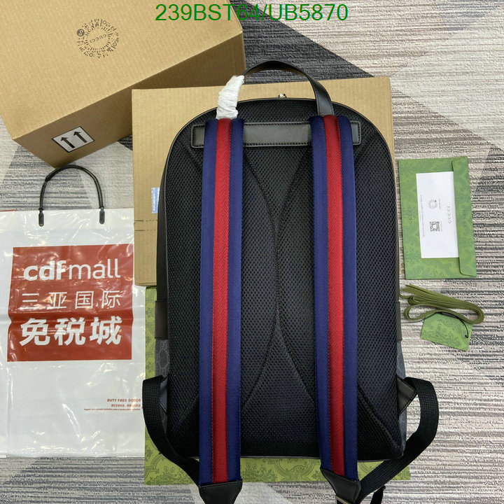 Gucci Bag-(Mirror)-Backpack- Code: UB5870 $: 239USD