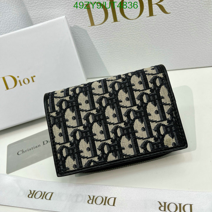 Dior Bag-(4A)-Wallet- Code: UT4836 $: 49USD