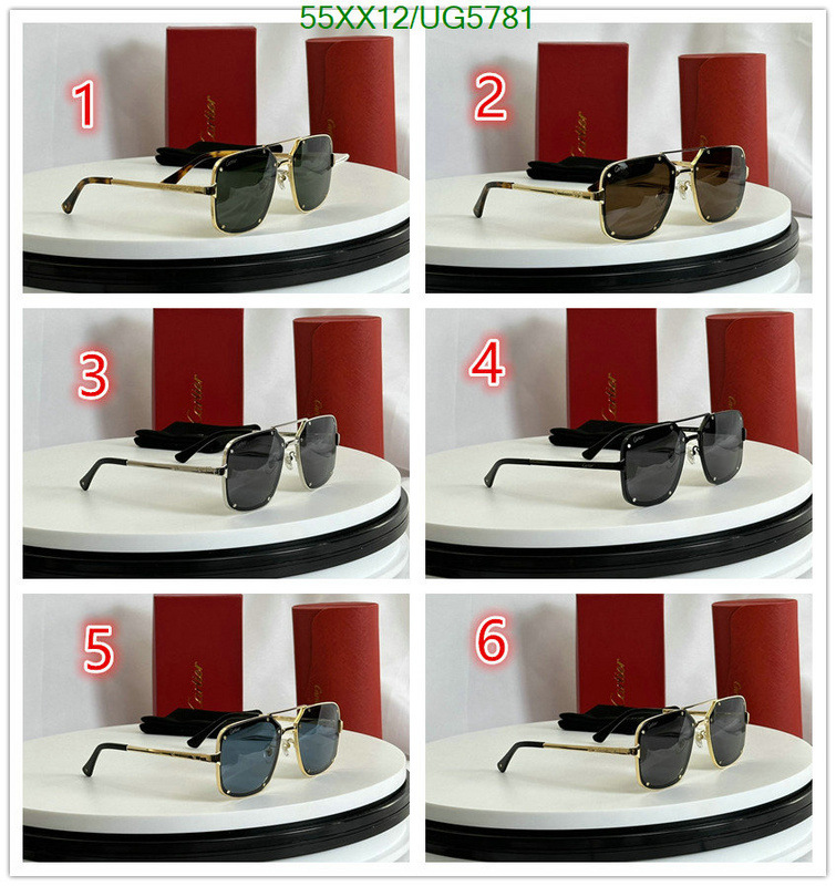 Glasses-Cartier Code: UG5781 $: 55USD