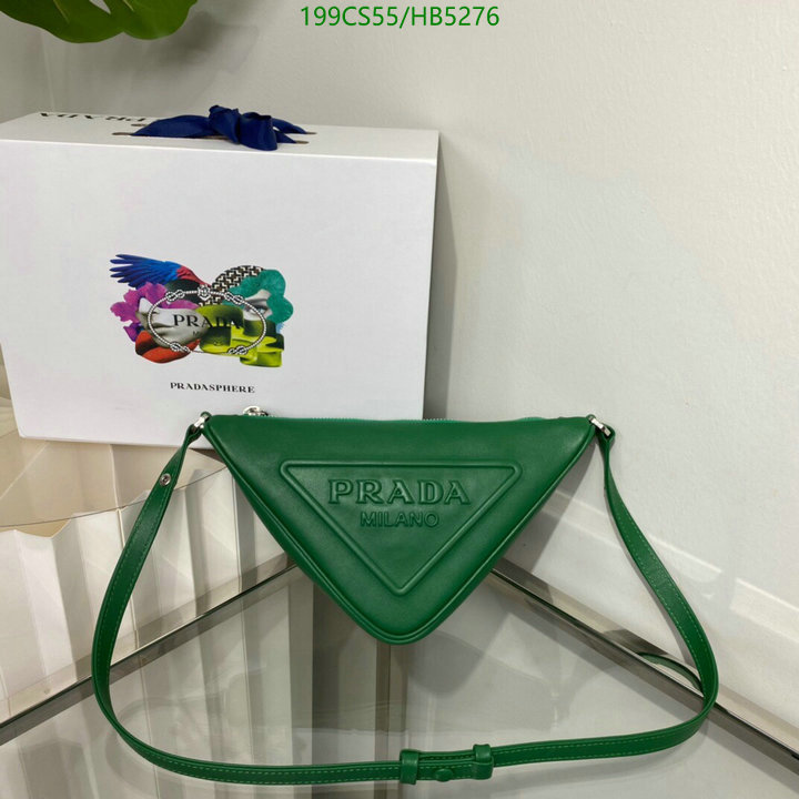 Prada Bag-(Mirror)-Triangle- Code: ZB5276 $: 199USD