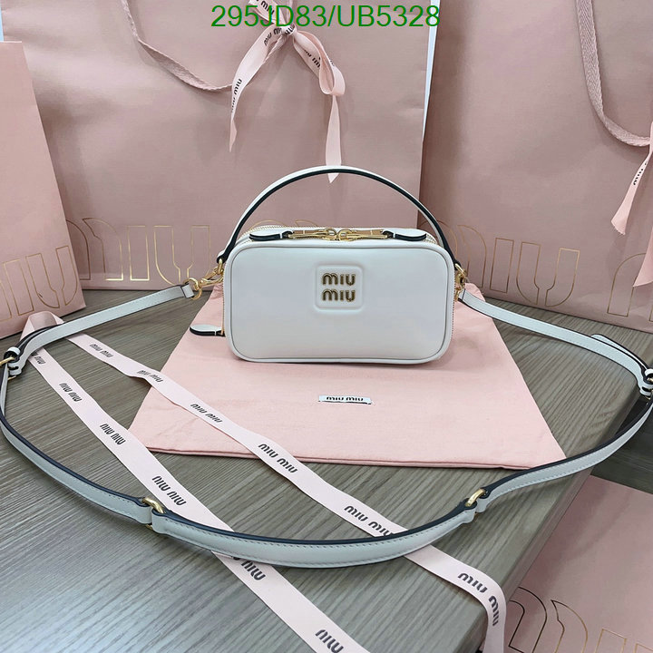 Miu Miu Bag-(Mirror)-Diagonal- Code: UB5328 $: 295USD