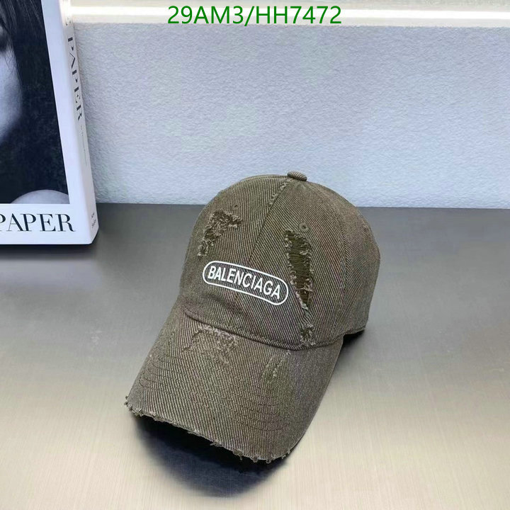 Cap-(Hat)-Balenciaga Code: HH7472 $: 29USD