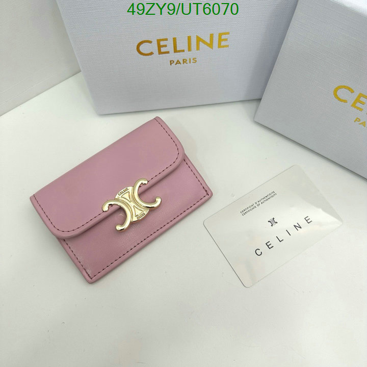 Celine Bag-(4A)-Wallet- Code: UT6070 $: 49USD