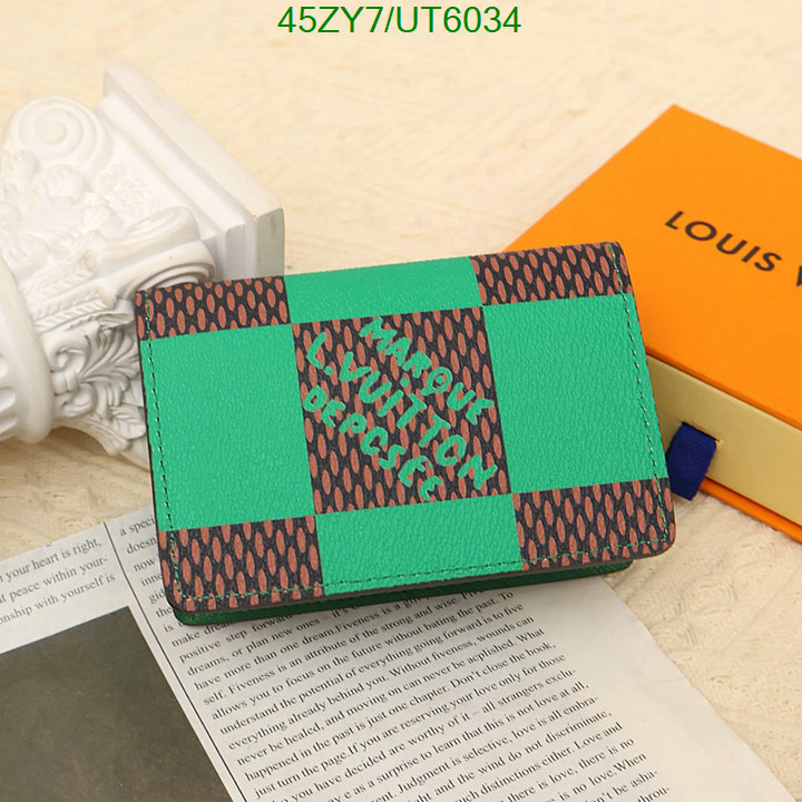 LV Bag-(4A)-Wallet- Code: UT6034 $: 45USD