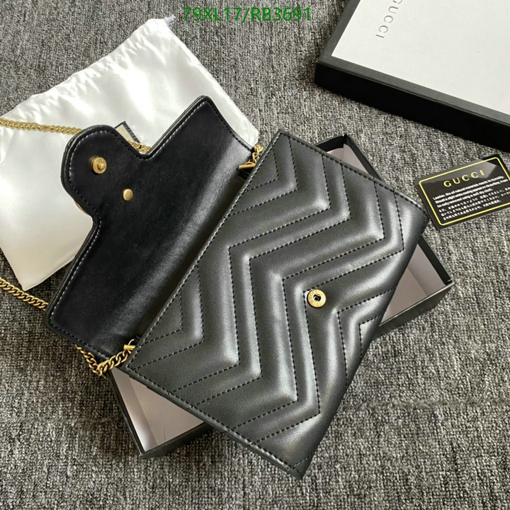 Gucci Bag-(4A)-Diagonal- Code: RB3691 $: 79USD