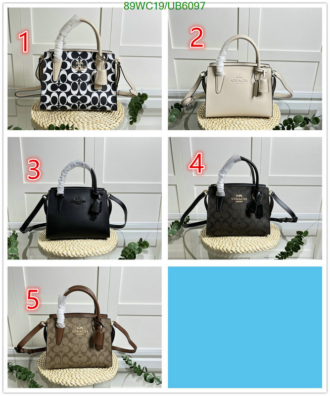 Coach Bag-(4A)-Diagonal- Code: UB6097 $: 89USD