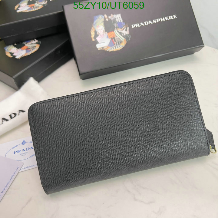 Prada Bag-(4A)-Wallet- Code: UT6059 $: 55USD