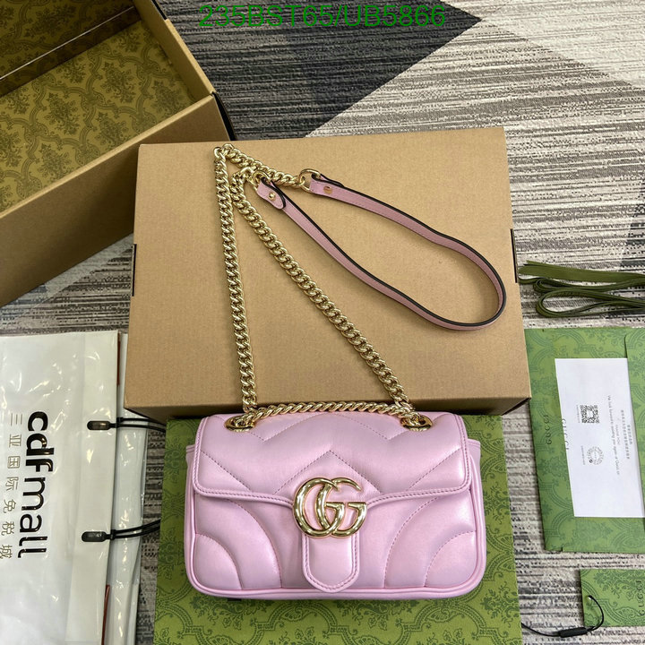 Gucci Bag-(Mirror)-Marmont Code: UB5866 $: 235USD