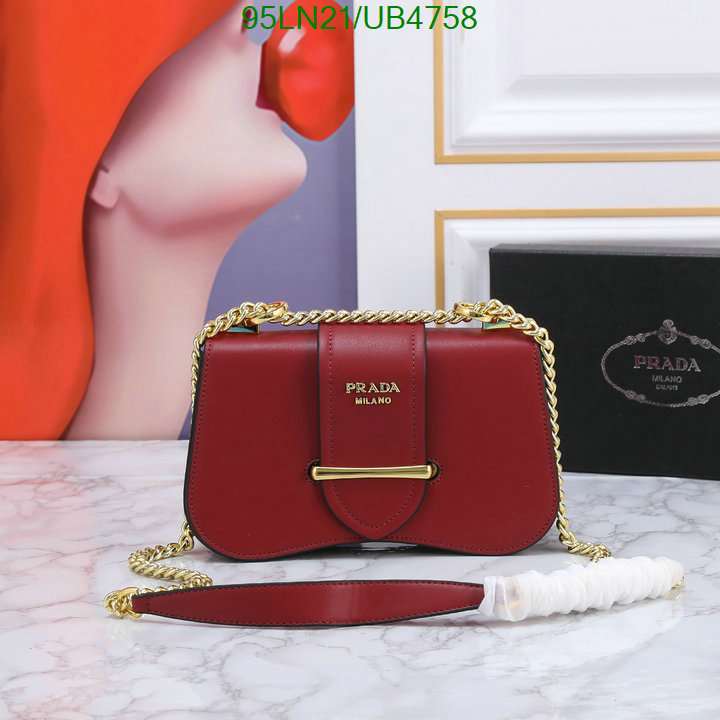 Prada Bag-(4A)-Diagonal- Code: UB4758 $: 95USD