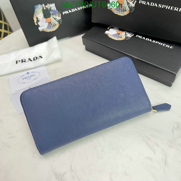 Prada Bag-(4A)-Wallet- Code: UT6060 $: 55USD