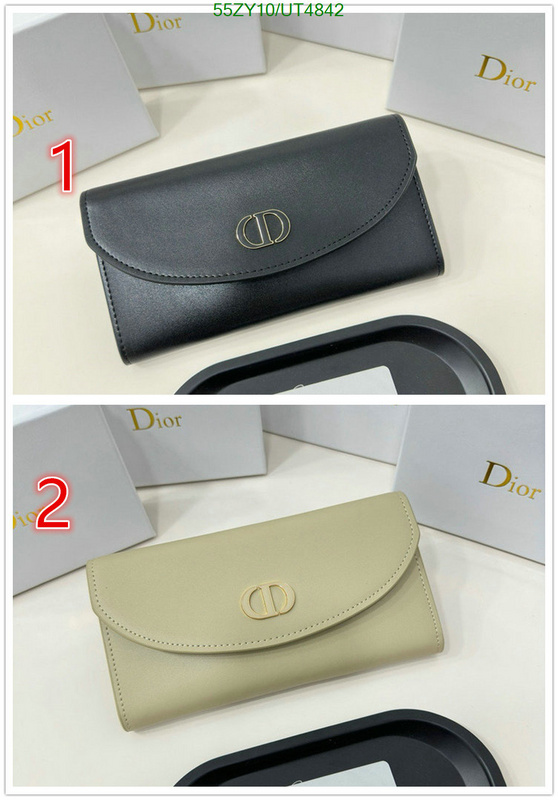 Dior Bag-(4A)-Wallet- Code: UT4842 $: 55USD