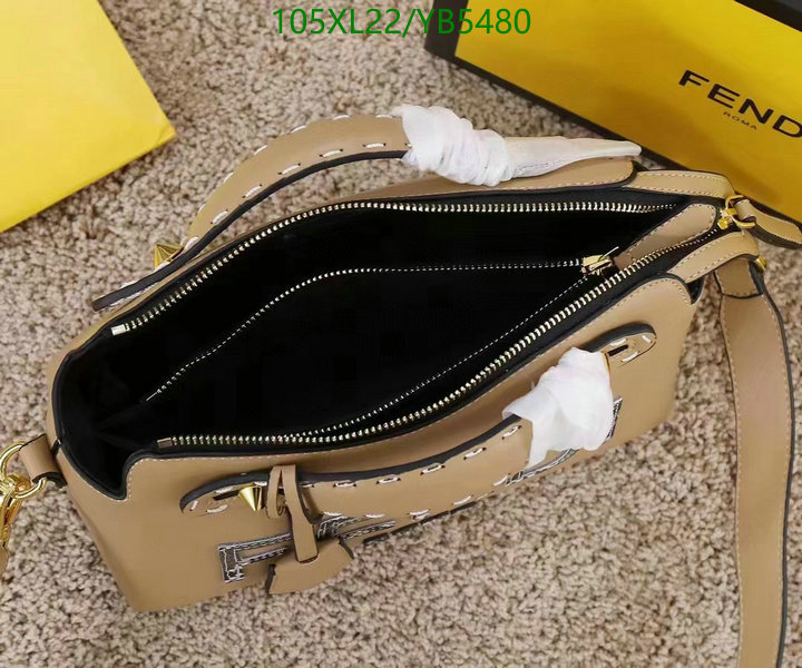 Fendi Bag-(4A)-Boston- Code: YB5480 $: 105USD