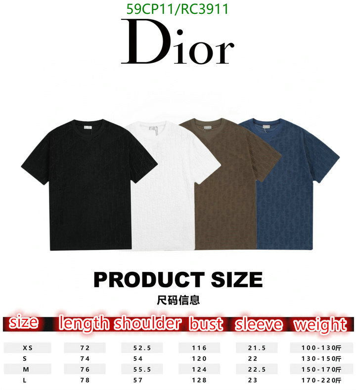 Clothing-Dior Code: RC3911 $: 59USD