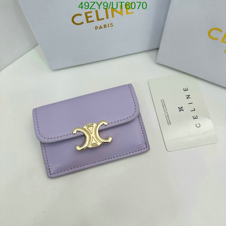 Celine Bag-(4A)-Wallet- Code: UT6070 $: 49USD