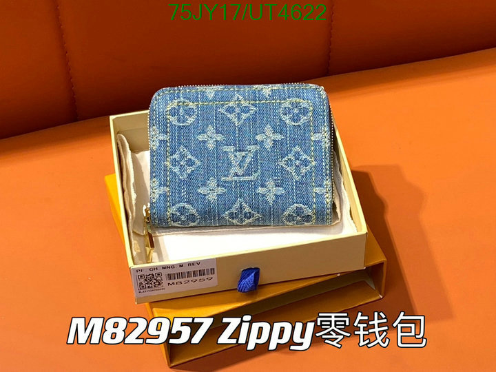 LV Bag-(Mirror)-Wallet- Code: UT4622 $: 75USD