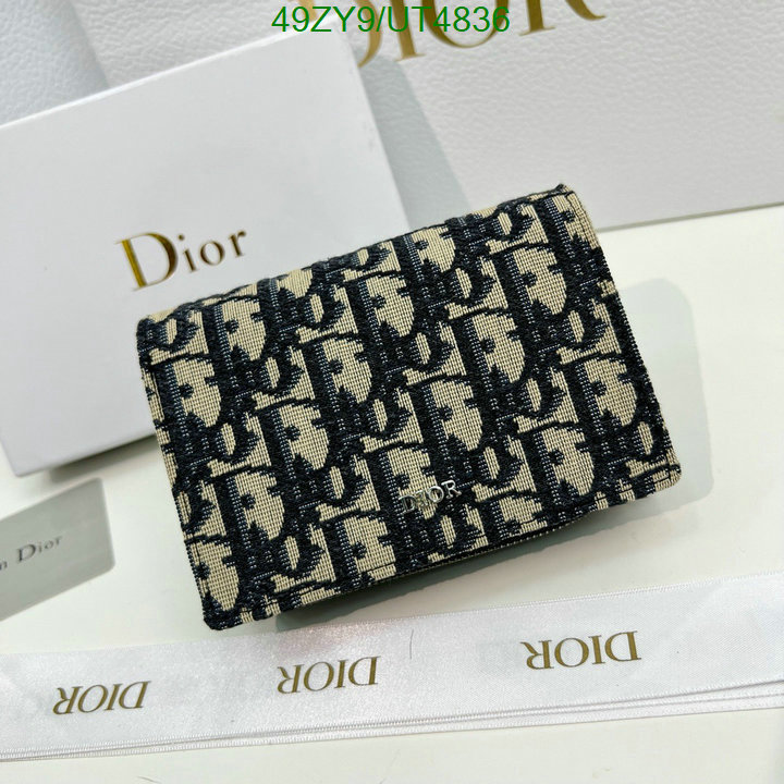 Dior Bag-(4A)-Wallet- Code: UT4836 $: 49USD