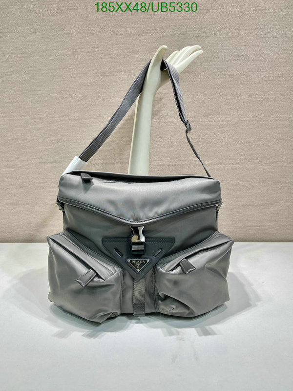 Prada Bag-(Mirror)-Handbag- Code: UB5330 $: 185USD