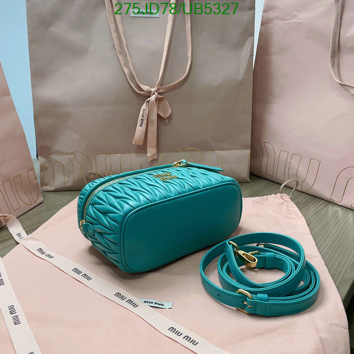 Miu Miu Bag-(Mirror)-Diagonal- Code: UB5327 $: 275USD