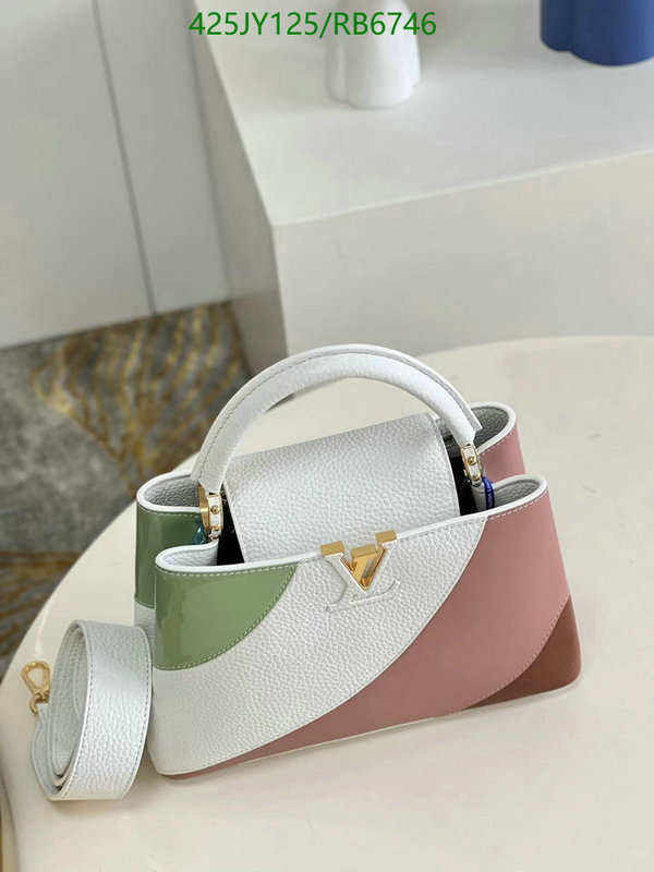 LV Bag-(Mirror)-Handbag- Code: RB6746