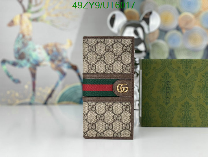 Gucci Bag-(4A)-Wallet- Code: UT6017 $: 49USD
