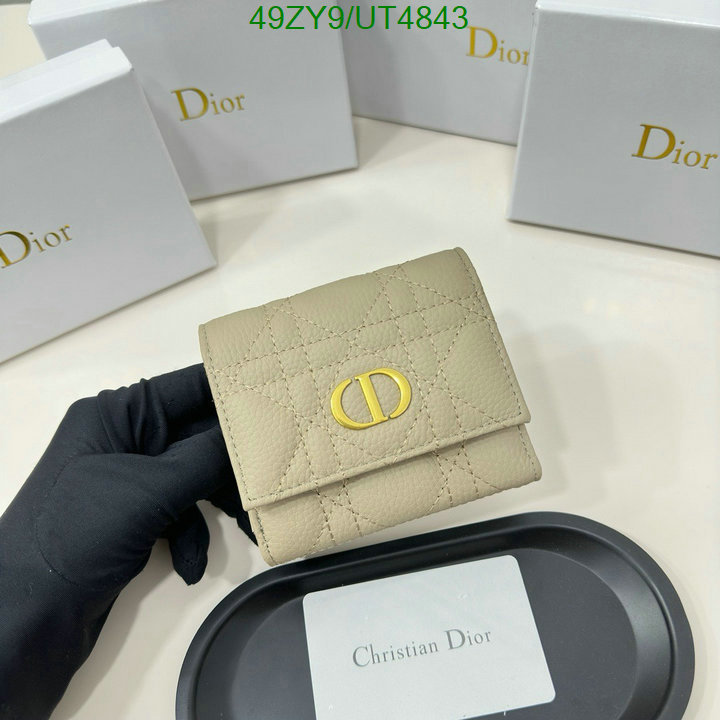 Dior Bag-(4A)-Wallet- Code: UT4843 $: 49USD