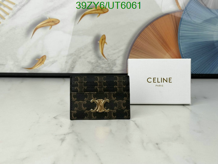 Celine Bag-(4A)-Wallet- Code: UT6061 $: 39USD