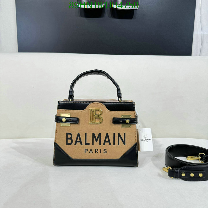 Balmain Bag-(4A)-Handbag- Code: UB4750 $: 89USD