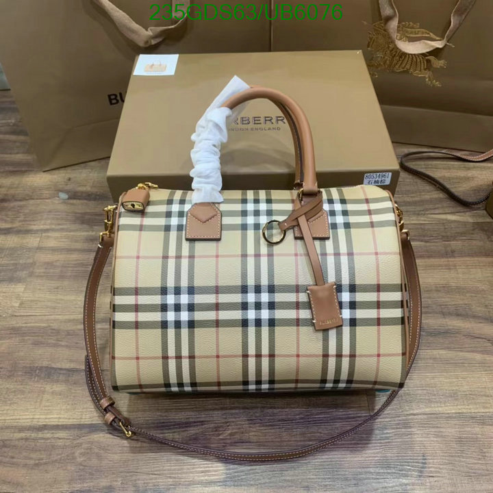 Burberry Bag-(Mirror)-Handbag- Code: UB6076 $: 235USD