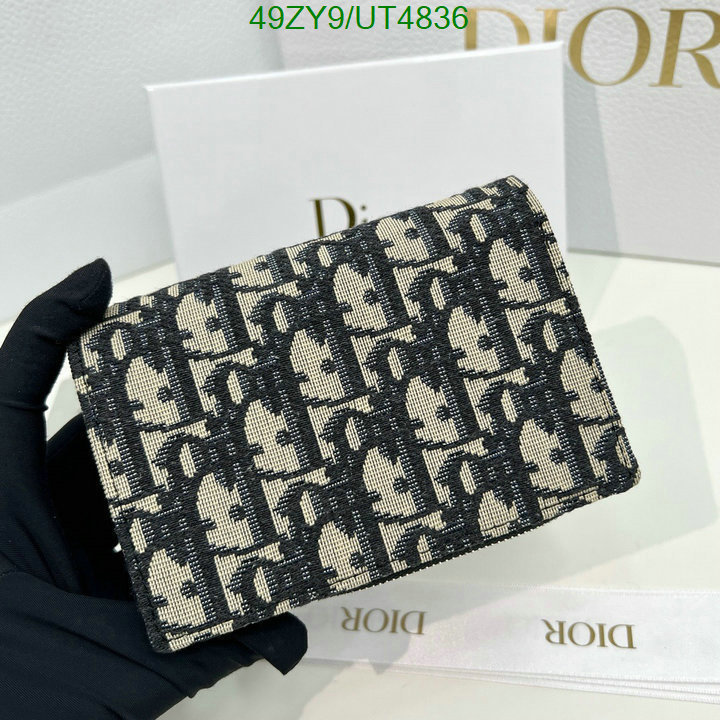 Dior Bag-(4A)-Wallet- Code: UT4836 $: 49USD