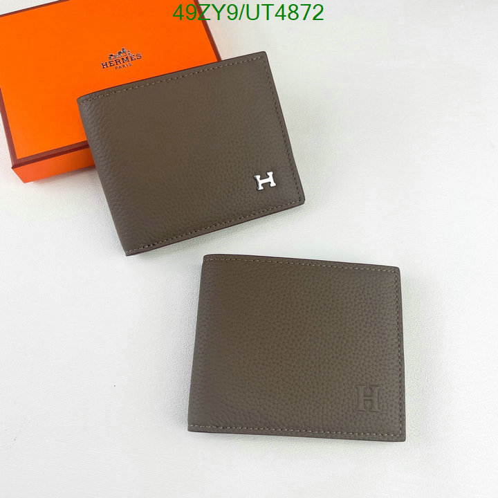 Hermes Bag-(4A)-Wallet- Code: UT4872 $: 49USD