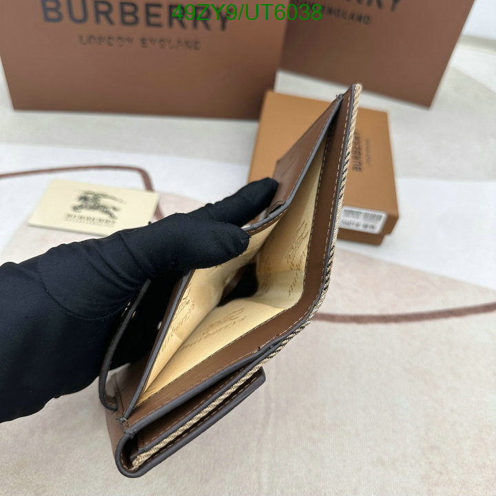 Burberry Bag-(4A)-Wallet- Code: UT6038 $: 49USD