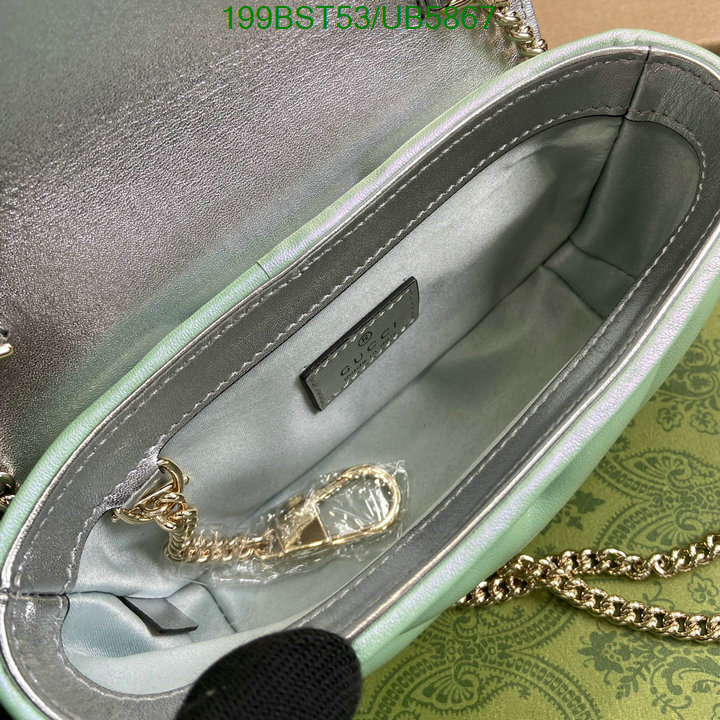 Gucci Bag-(Mirror)-Marmont Code: UB5867 $: 199USD