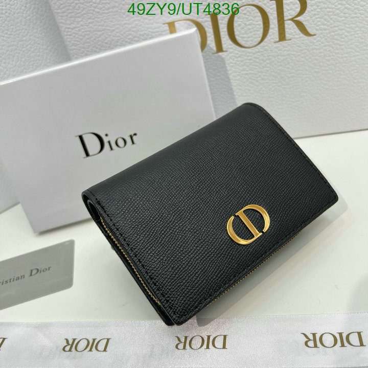 Dior Bag-(4A)-Wallet- Code: UT4836 $: 49USD