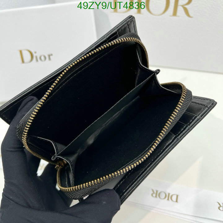 Dior Bag-(4A)-Wallet- Code: UT4836 $: 49USD