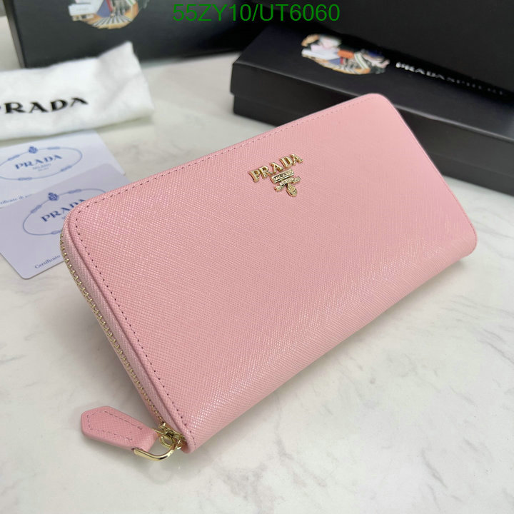 Prada Bag-(4A)-Wallet- Code: UT6060 $: 55USD