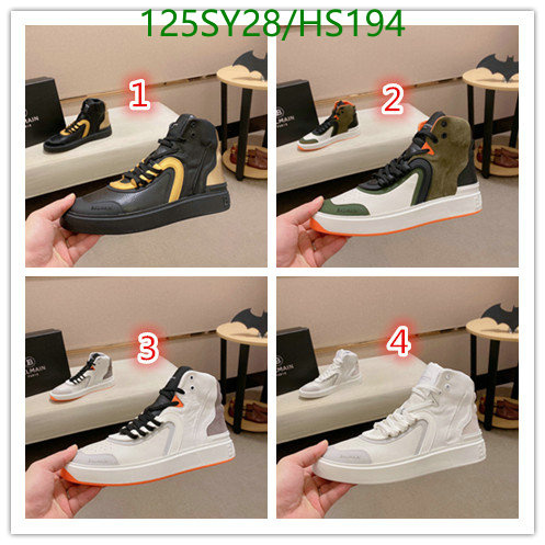 Men shoes-Balmain Code: HS194 $: 125USD