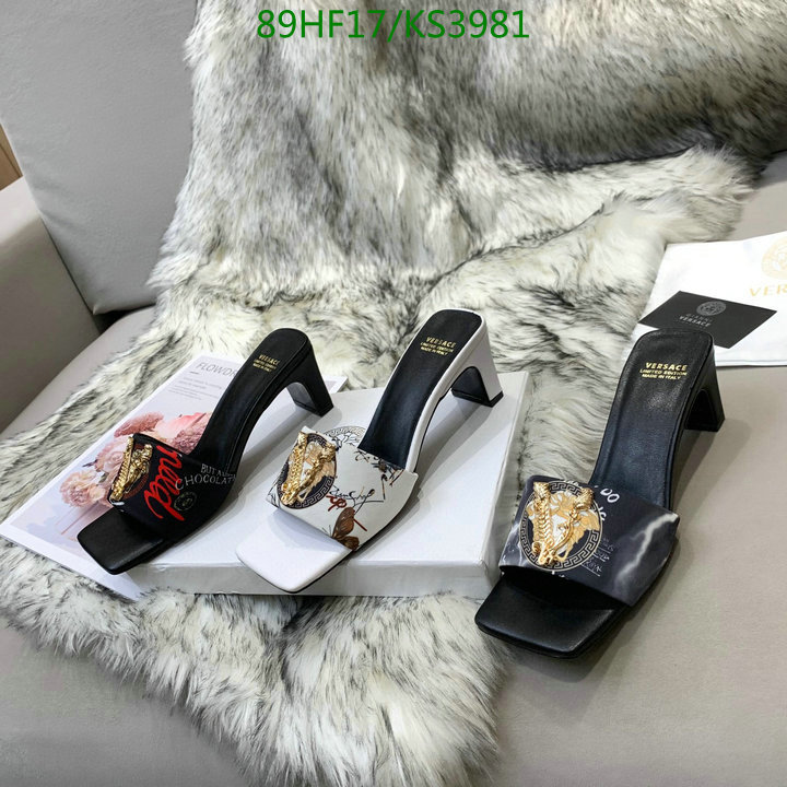 Women Shoes-Versace Code: KS3981 $: 89USD