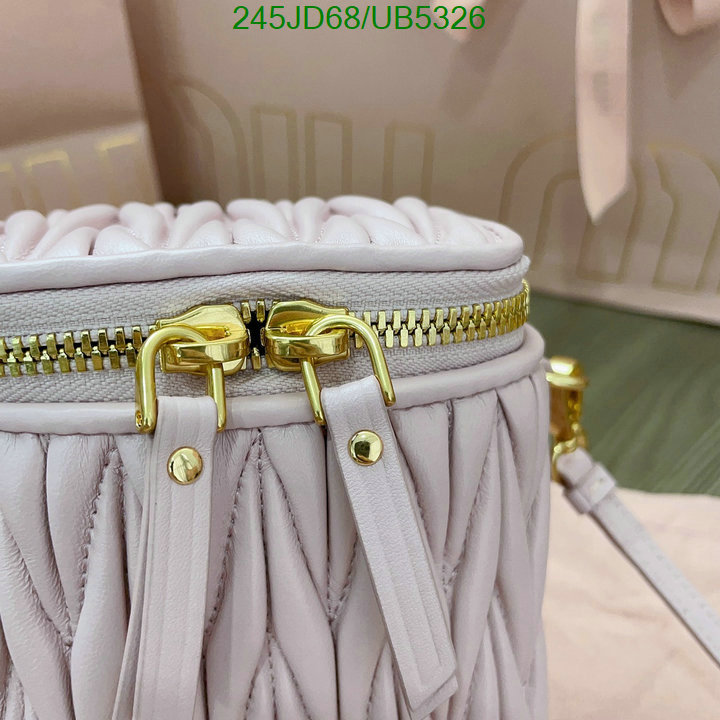 Miu Miu Bag-(Mirror)-Diagonal- Code: UB5326 $: 245USD