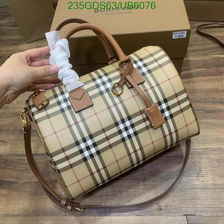 Burberry Bag-(Mirror)-Handbag- Code: UB6076 $: 235USD